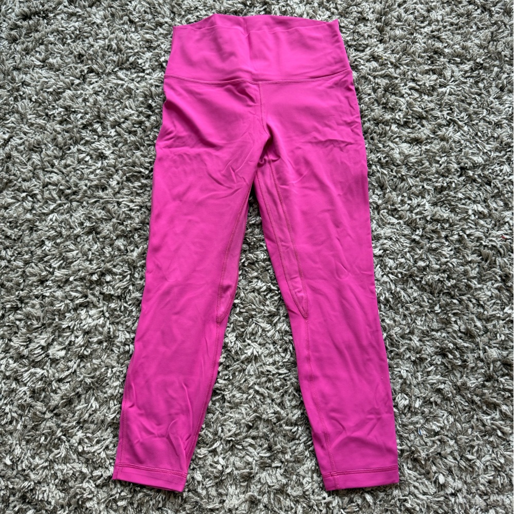 lululemon athletica Hot Pink Leggings